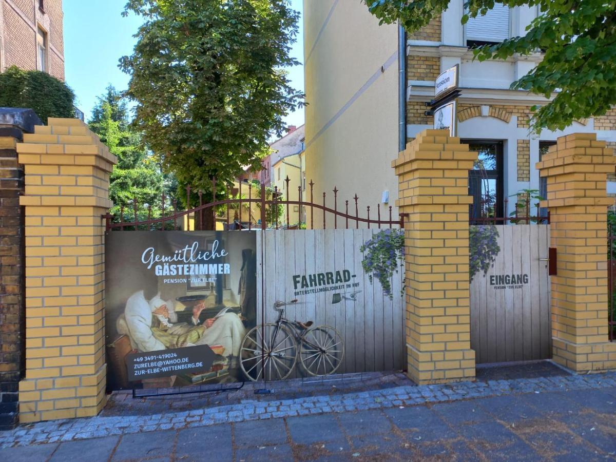Pension Zur Elbe Wittenberg Екстериор снимка